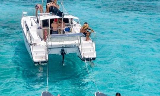 CATAMARÁN PRIVADO ⛵️ NAVEGANDO A ISLA MUJERES 🏝️