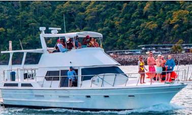 Louez un yacht de fête personnalisé de 52 pieds à Jaco, Costa Rica