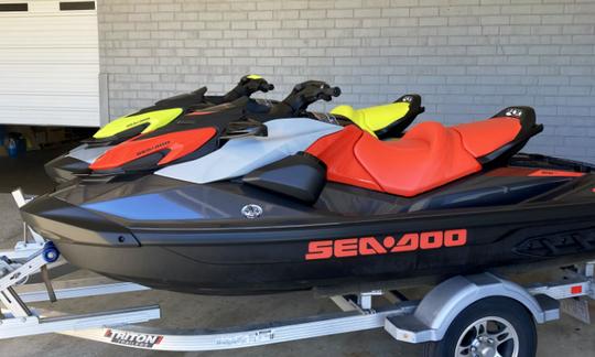 Mountain Island Lake Jet Ski Fun in the sun!! 2024 Sea Doo!!!!!