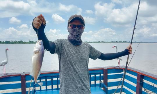 Excursion de pêche à Phnom Penh sur le Mékong !