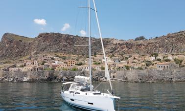 Dufour 430 Sailing Yacht for charter in Lefkada Island, Ionion, Greece