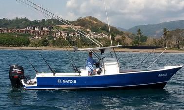 Fishing or Cruising in Flamingo Beach, Costa Rica with 26’ Custom-Built Center Console!