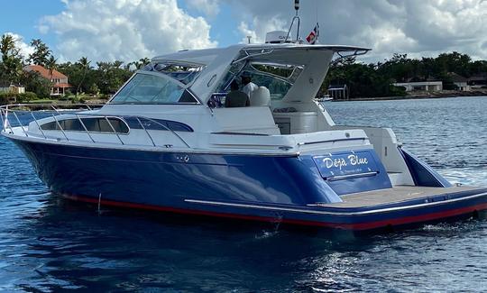 Iate de luxo privado Chris Craft de 45 pés em La Romana