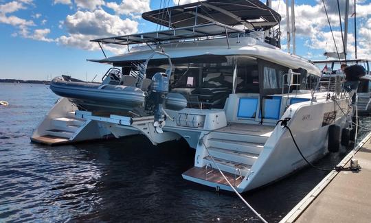 Lagoon 62' 2019: chárter de un día a El Cielo Cozumel con todo incluido.