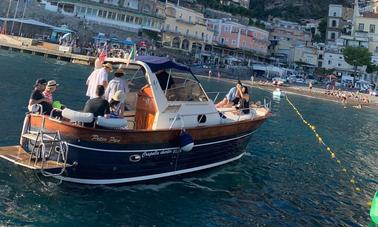 Capri cruise at sunset time with Aprea mare 10 mt Motor Yacht!