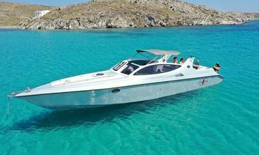 36' Cigarette Speed Boat (Ecomariner) in Mikonos, Greece