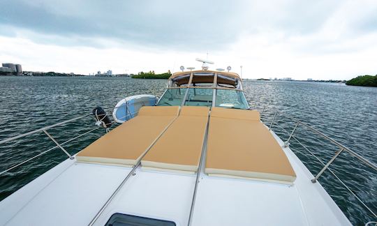 Incrível iate Sea Ray Sundancer de 45 pés em Miami Beach!