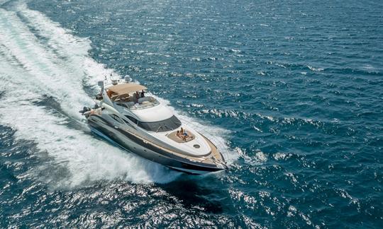 Cabines M/Y de luxe avec 4 cabines en Croatie- Sunseeker 84 Manhattan