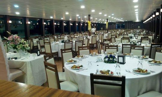 Spacious 138ft Superyacht for Private Events in İstanbul, Turkey! B23