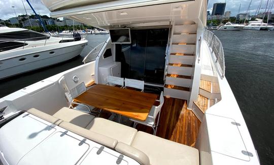 Intermarine BMW 55 Yacht Charter in Rio de Janeiro!!