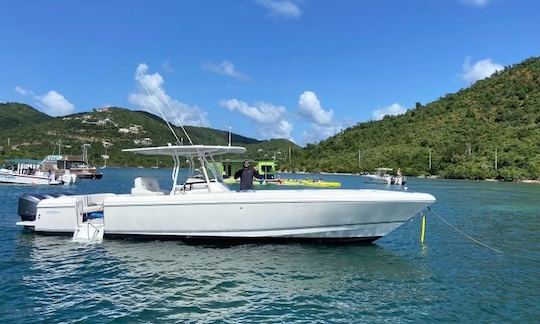 37ft Intrepid Center Console Boat for 12 People in St. John