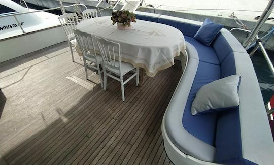 Amazing 53ft Power Mega Yacht Flybridge for Charter in Turkey! B30