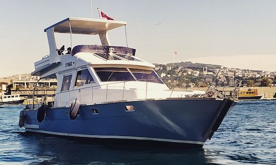 Charter the 47ft SY Motor Yacht in İstanbul, Turkey! B37