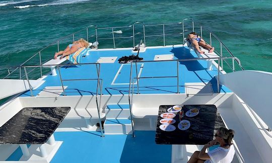 Amazing Party Boat in Punta Cana Totally Private For You Book Now 🥳😎🏝️