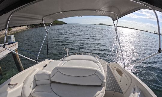 Indulge in a Luxurious Private Getaway to Rose Island on a 30ft Monterey Boat!