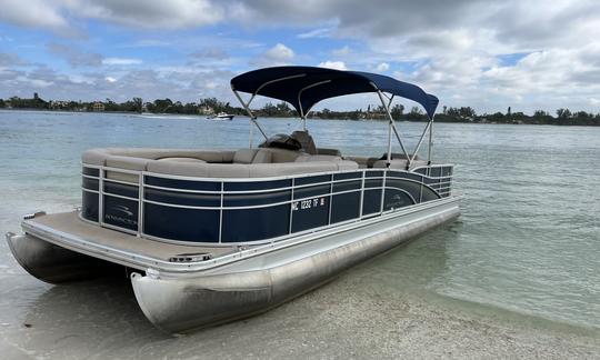 2019 Bennington Pontoon Boat Rental in Sarasota, Florida!!