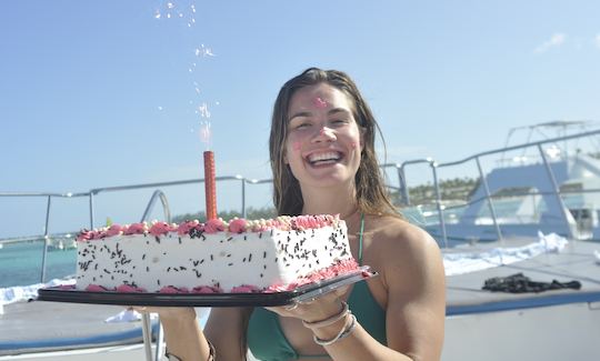 🤩Martinez Rents A Private luxury YACHT🛥💕Bachelorette/birthday Party- SANTIAGO