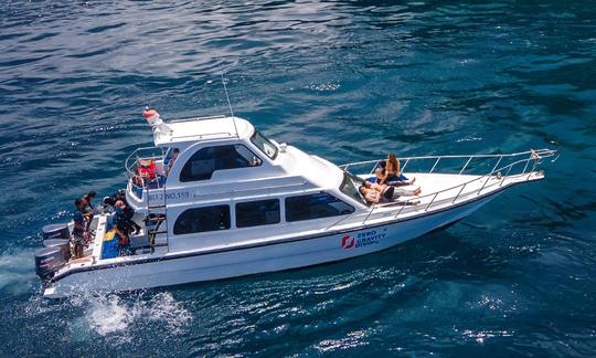 Croisière, plongée avec tuba et plongée sous-marine avec des raies manta à Bali