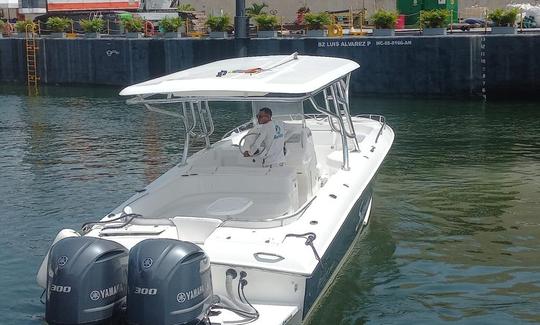 Louez un bateau privé de 38 pieds pour visiter les îles à Carthagène, Bolivar, Cholon Baru, Islas del Rosario