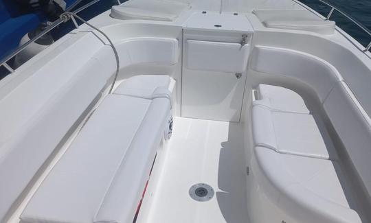 Louez un bateau privé de 38 pieds pour visiter les îles à Carthagène, Bolivar, Cholon Baru, Islas del Rosario