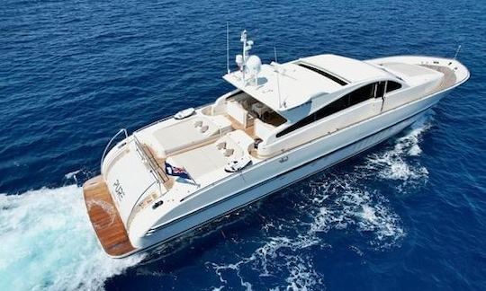 Mega Yacht Leopard Power de 90 pés em Anguilla