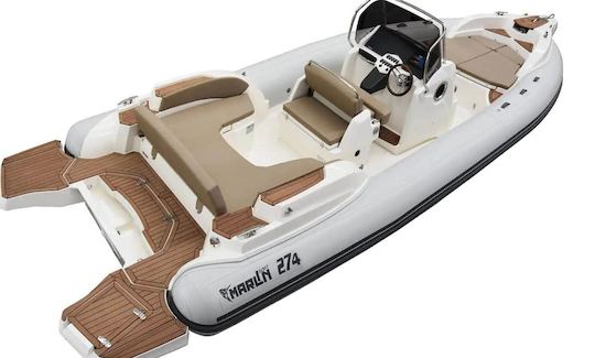 Rent our Marlin 182 RIB Motor Boat 5,55m (18 feet) 115 HP