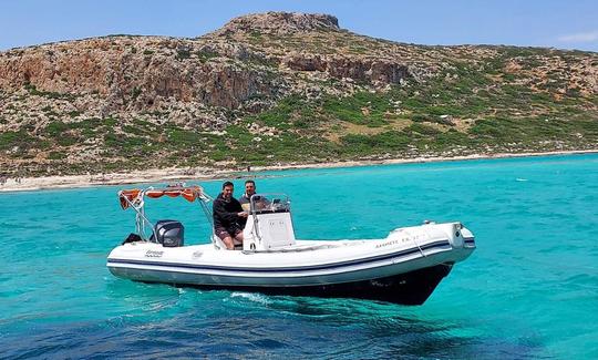 Rent a Comfortable RIB in Kissamos, Crete