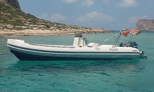 Achileus RIB Boat Rental in Kissamos Crete, Greece