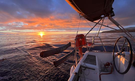 PASSEIO DE BARCO AO PÔR DO SOL EM Ponta Delgada