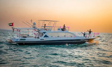 61ft American Sea-Master! Most comfortable and Smooth Charter