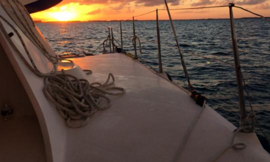 Charters de voile de 41 pieds au départ de Costa Mujeres, Cancún