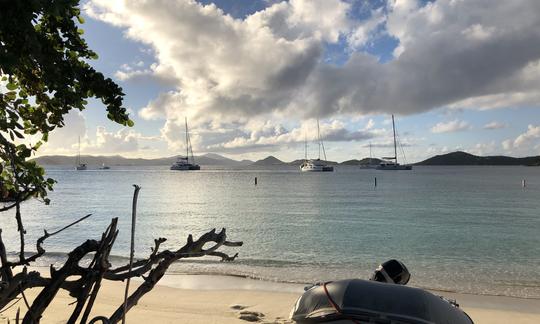 Catamarã à vela em USVI