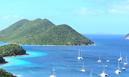 Catamarã à vela em USVI