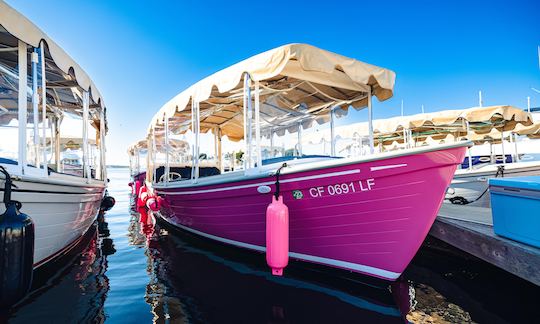 21ft Pink Electric Duffy Boat in Huntington Beach