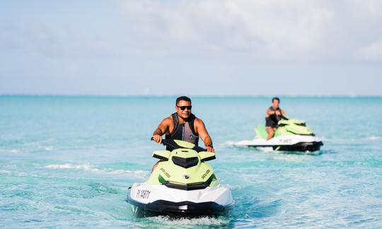 Visita guiada en moto acuática en Bora Bora, Polinesia Francesa