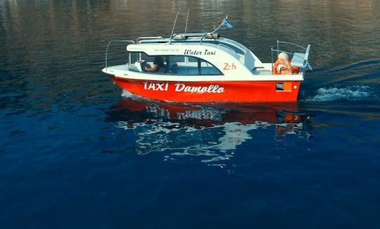 ¡Taxi en barco para hasta 10 personas!