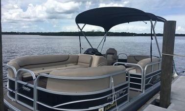 10 Passenger Pontoon for Rent at Lake Texoma Pet Friendly