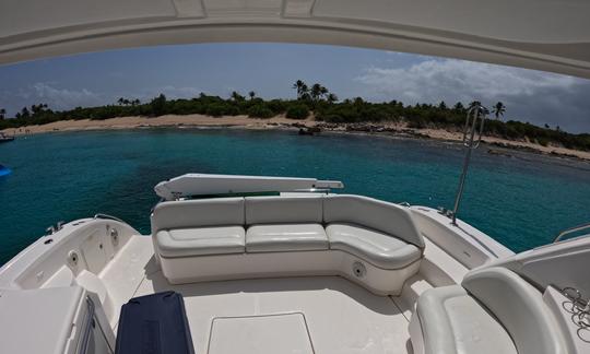 Awesome and Spacious Sea Ray 55’ 2009 Motor Yacht Rental in Fajardo, Puerto Rico