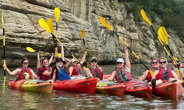 Visite guidée en kayak de Starved Rock --- Kayak individuel