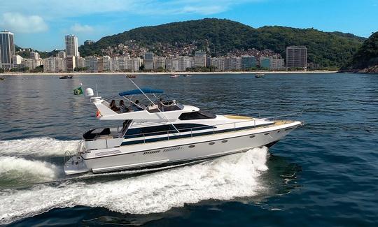 Tupinambá Technomarine Power Mega Yacht Rental 💎 de 60 pés no Rio de Janeiro, Brasil