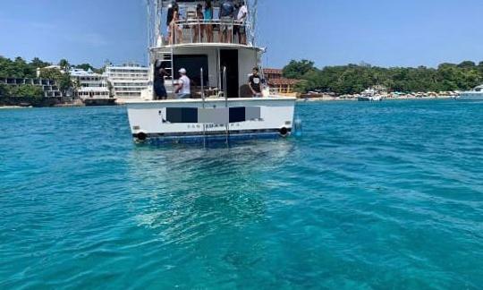 🐠🌊🔥 PESCA EM ALTO MAR: BARCO DE LUXO PRIVADO E COMPARTILHE ENERGIA EM Puerto Plata