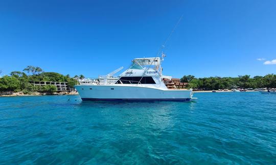 Pesca em alto mar com bonecas - Barco totalmente privado em Punta Cana