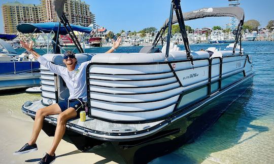 Most Badass Party Pontoon in Destin! Tons of Floats!