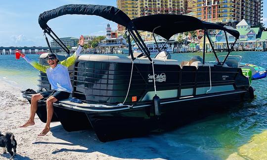 Most Badass Party Pontoon in Destin! Free Amenities!