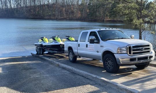 DES JET-SKIS ! Location de véhicules Yamaha VX et EX sur le lac Lanier !