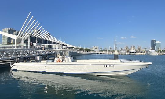 50' Deep Sea Fishing Cruising in Dubai