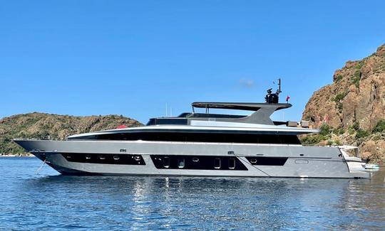 Special Edition 34m Luxury Mega Yacht from authorized agency in Muğla