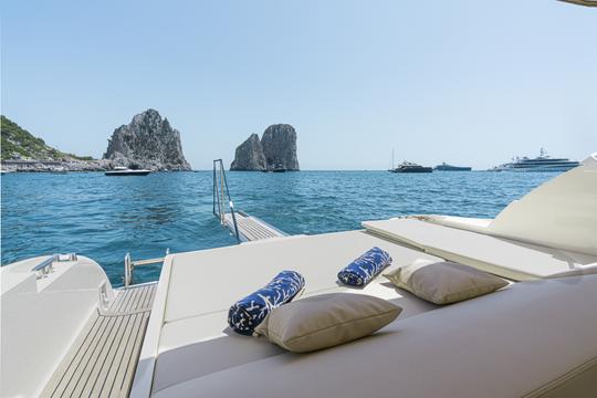 Explore a Costa Amalfitana e Capri com o Gianetti Yacht 45 Sport (reforma em 2023)