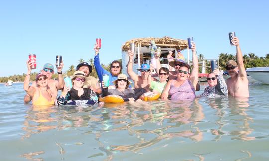 Evento Dolly-Big em um novo barco particular em La Romana, República Dominicana