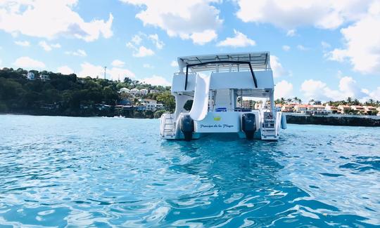 🛥🤩 FÊTE SUR UN YACHT DE LUXE, NAVIGATION ET BAIGNADE À SOSUA, Puerto Plata.